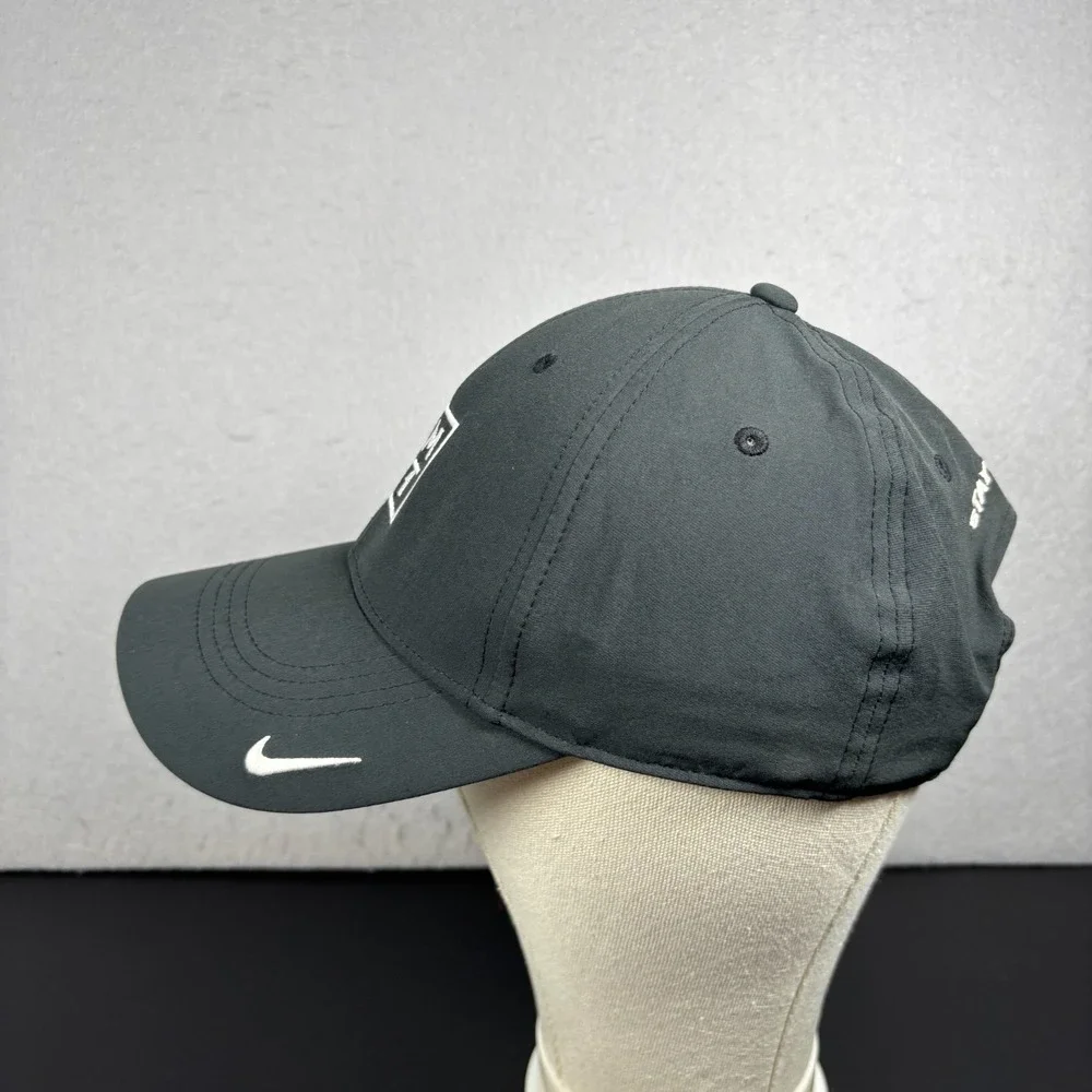 Nike Dri-Fit LMNT Stay Salty Legacy91 Black Golf Hat Cap Black Adjustable Strap